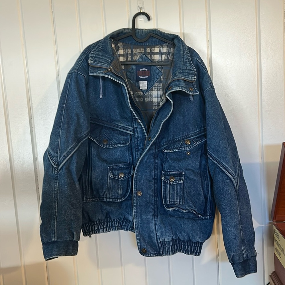100% COTTON LINED DEBIM JACKET